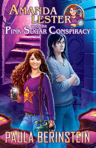 Blog Tour Review:  Amanda Lester and the Pink Sugar Conspiracy by Paula Berinstein